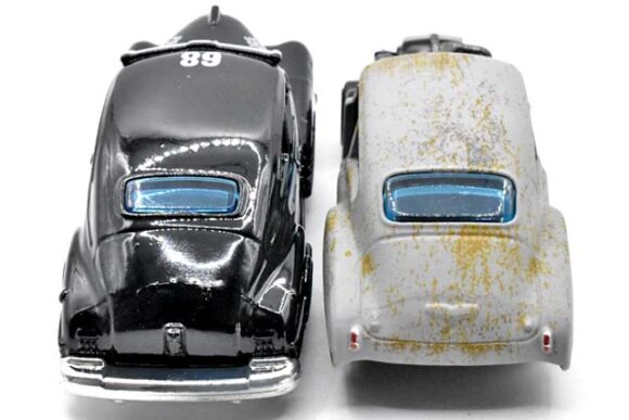 47 CHEVY FLEETLINEのレビューポリス仕様のクラシックファストバック HTF15 Hot Wheels 情報まとめ ホットウィール にわかマニア