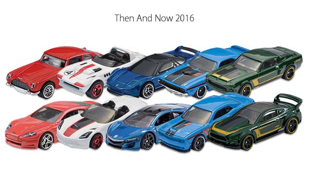 新旧モデルの比較が面白い！ホットウィールのThen And Nowシリーズ