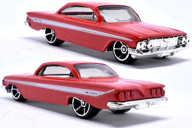 61 Chevrolet Impalaのレビュー ワイスピ8作目登場の真っ赤なインパラ Hot Wheels 情報まとめ ホットウィール にわかマニア