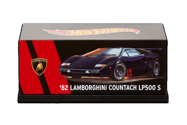 HWCにて黒いRLC Exclusive '82 LAMBORGHINI COUNTACH LP500 Sの情報 