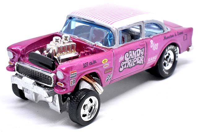 55 chevy gasser ホットウィール カスタム hot wheels - ミニカー