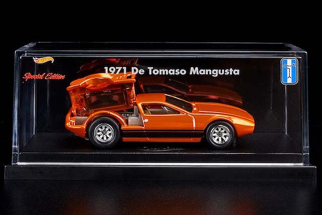 HWCにて1971 De Tomaso Mangusta（HWC Special Edition版）の情報公開