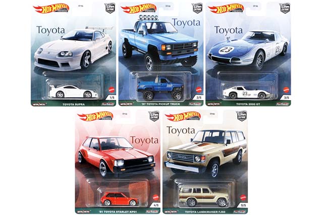 Car Culture Toyotaのラインナップまとめ！[FPY86-987H] | Hot Wheels ...