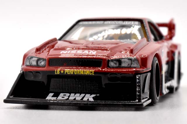 ホットウィール LB-ER34 SUPER SILHOUETTE NISSAN