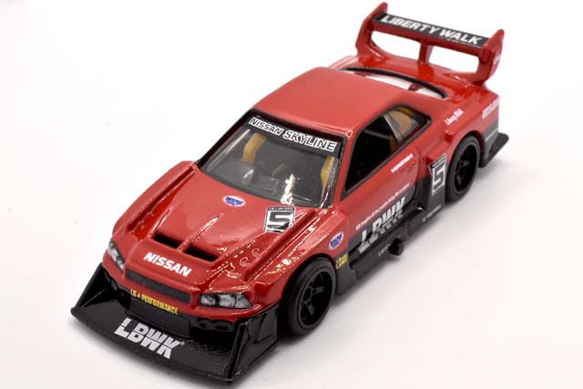 LB-ER34 SUPER SILHOUETTE NISSAN SKYLINEのレビュー！リバティ製現代版スカイライン・シルエット！[HCJ81] |  Hot Wheels 情報まとめ | ホットウィール にわかマニア