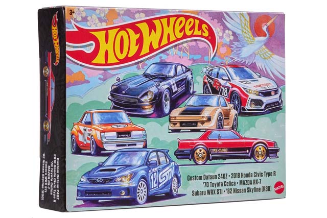 2023 JAPANESE CAR CULTURE THEMED MULTIPACK (6-Pack) のラインナップ 