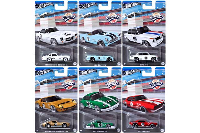 Vintage RACING CLUB Mix 1のラインナップまとめ！[HRT81-956A / 979A / 986A] | Hot Wheels  情報まとめ | ホットウィール にわかマニア