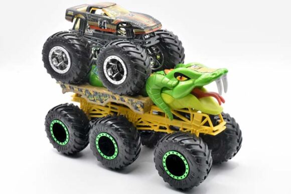 CAGE RATTLER (BIG RIGS) のレビュー！モントラ乗せるヘビのモントラ！[HWN92] | Hot Wheels 情報まとめ ...
