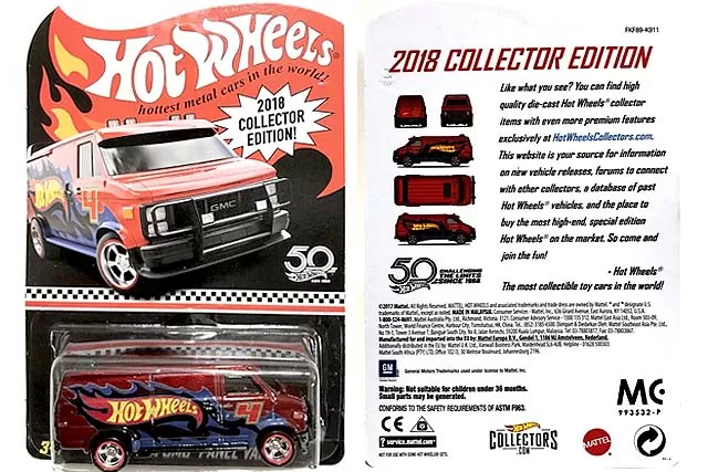 2018年12月の発売日もRLCキャンペーン!!今回はCUSTOM GMC PANEL VAN!(A-TEAM VAN) | Hot Wheels 情報まとめ | ホットウィール にわかマニア